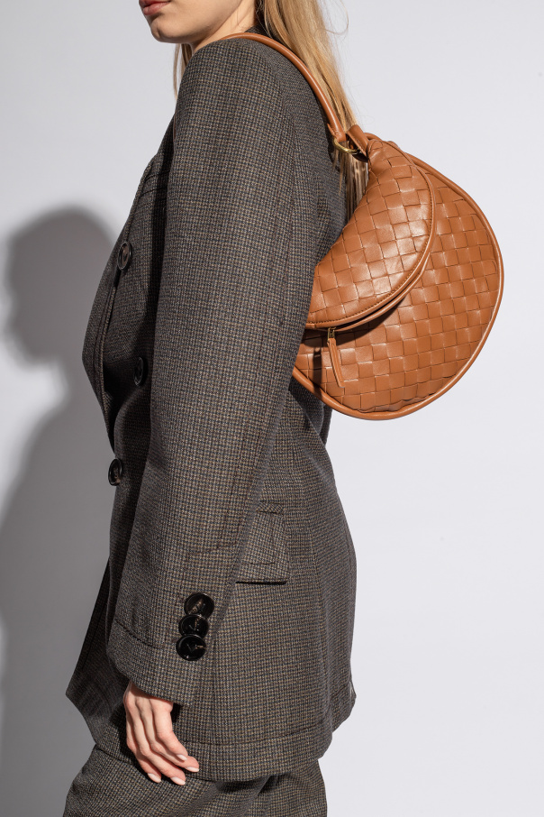 直営店☆BOTTEGA VENETA☆人気♪Gemelli レザーショルダーバッグ BOTTEGA VENETA | Gemelli Intrecciato Leather Crescent